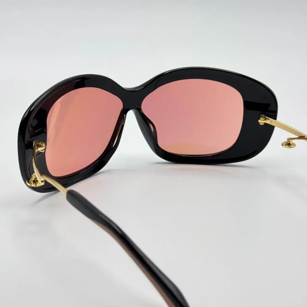 Vivienne Westwood Sunglasses VW5127 001 Black Suki Frame Mirror Lens New